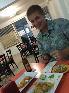 Paul: I have no idea what I ordered, but this is amazing food!